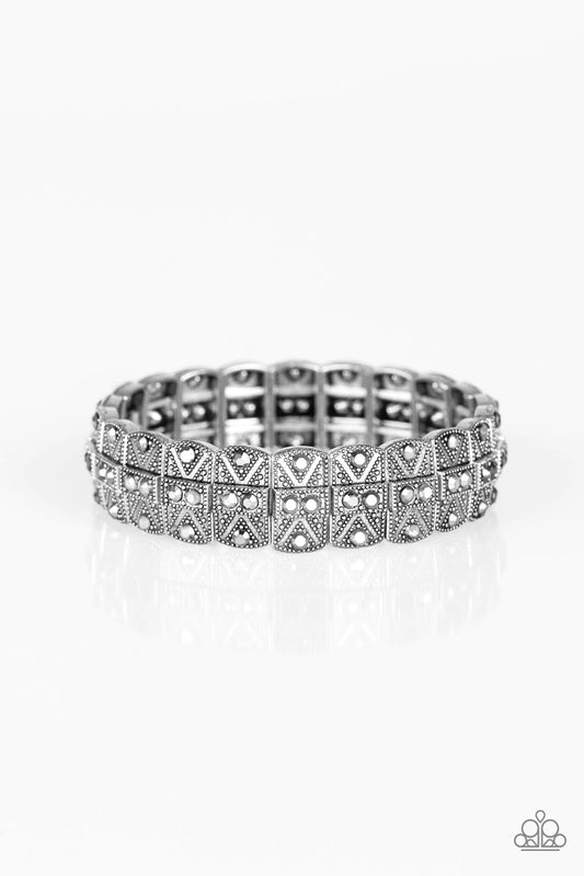 Modern Magnificence - Silver Paparazzi Bracelet