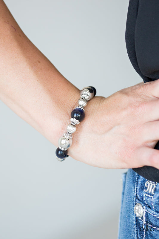 Once Upon a MARITIME Blue Paparazzi Bracelet