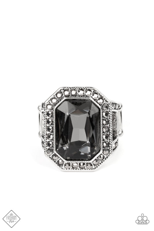 A Royal Welcome Silver Paparazzi Fashion Fix Ring
