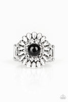 Paparazzi Poppy Pep Black Ring
