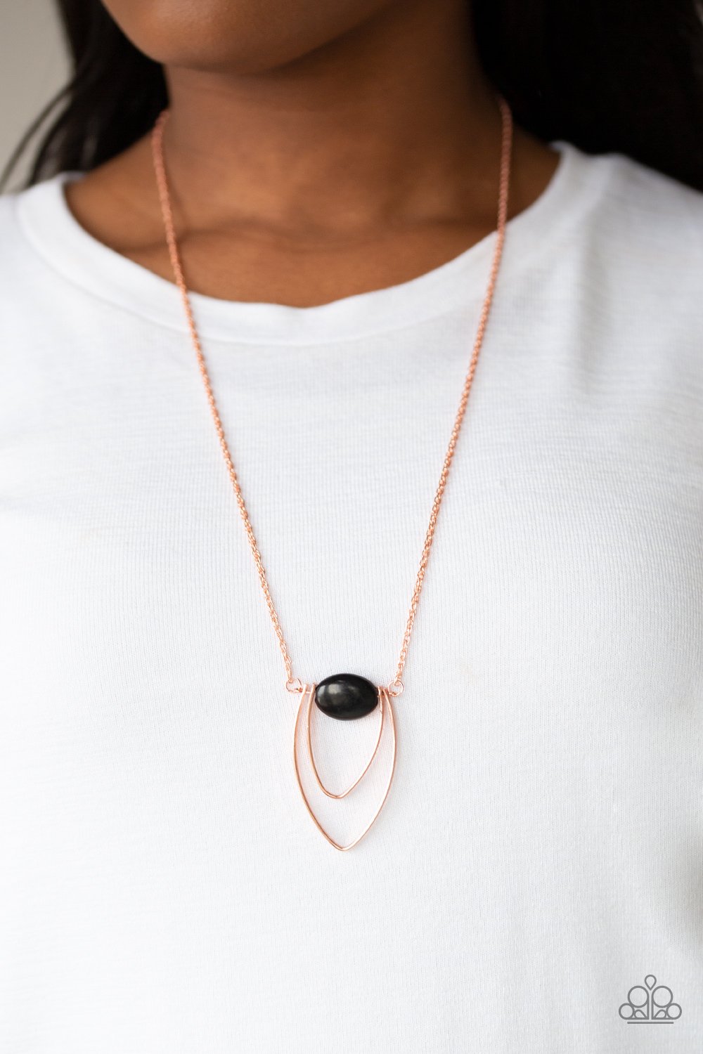 Quarry Quest Copper Paparazzi Necklace