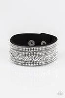 Really Rock Band - Black Paparazzi Bracelet