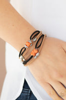 Paparazzi Rocky Mountain Rebel Orange Bracelet