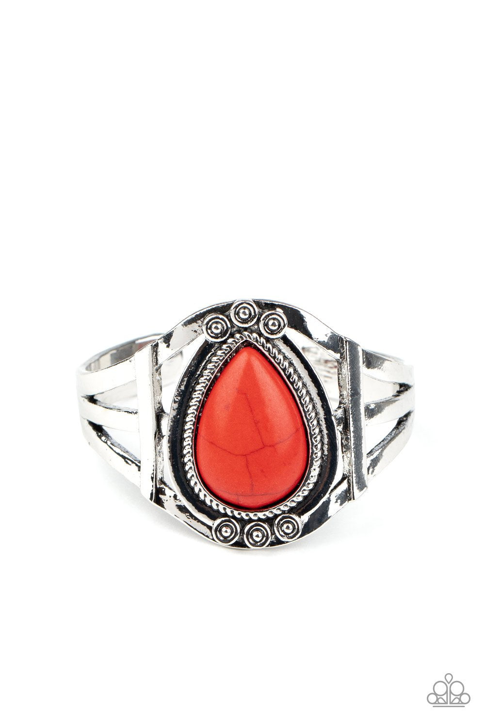 Sage Brush Beauty - Red Paparazzi Bracelet