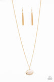 Show and SHELL Gold Paparazzi Necklace