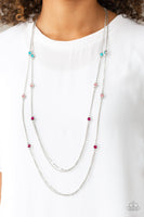 Sparkle of the Day Multi Paparazzi Necklace