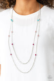 Sparkle of the Day Multi Paparazzi Necklace