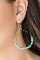 Stone Spa Blue Paparazzi Earrings