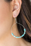Stone Spa Blue Paparazzi Earrings