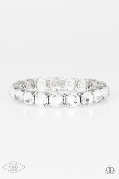 Paparazzi Accessories: Mystical Masterpiece - White Bracelet – Jewels N'  Thingz Boutique