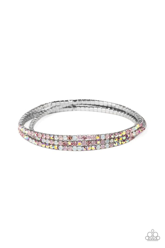 Sugar and Ice Pink Paparazzi Bracelet