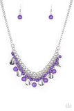 Summer Showdown - Purple Paparazzi Necklace