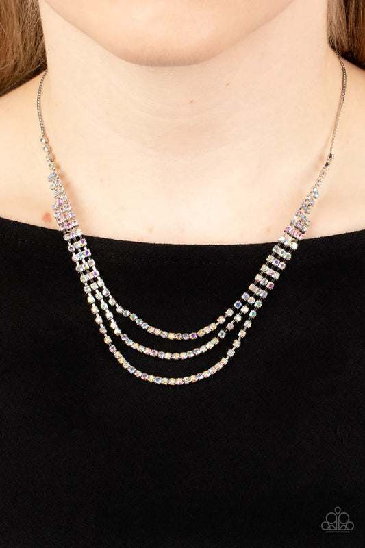 Surreal Sparkle Multi Paparazzi Necklace