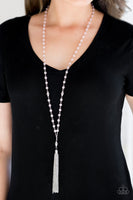 Tassel Takeover Pink Paparazzi Necklace