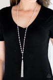 Tassel Takeover Pink Paparazzi Necklace