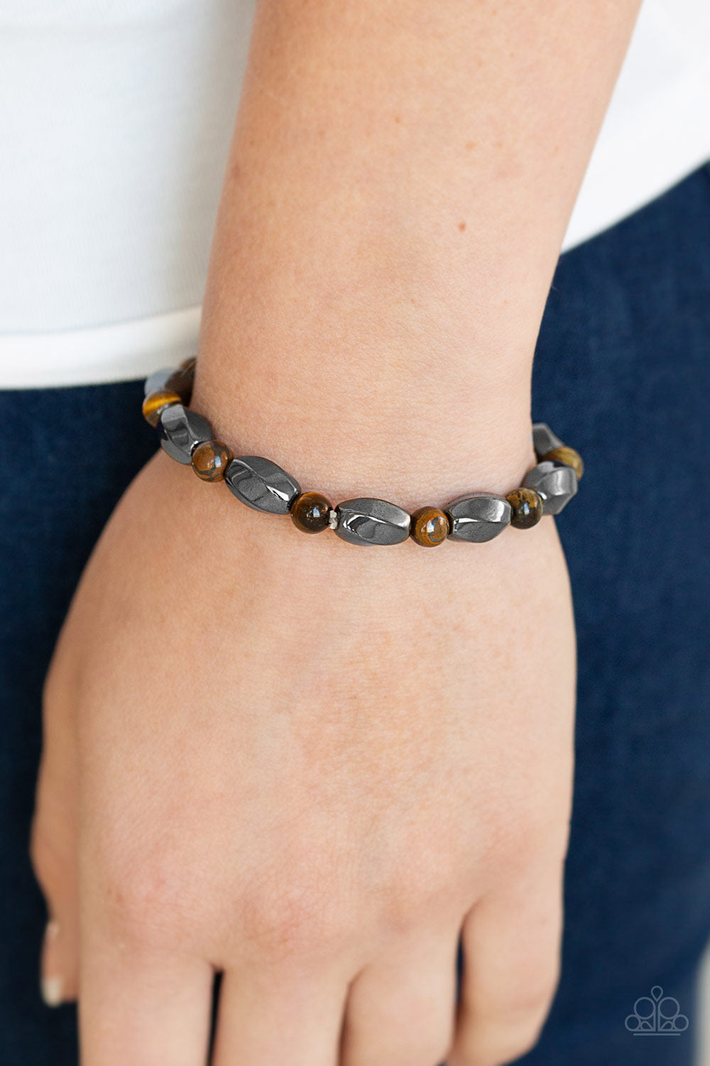 To Each Their Own Brown Paparazzi Urban Bracelet
