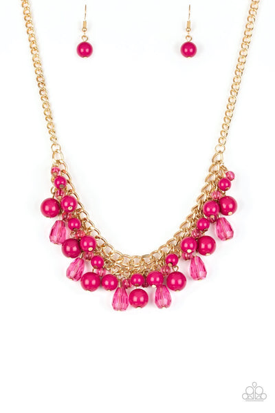 Tour De Trendsetter Pink Paparazzi Necklace