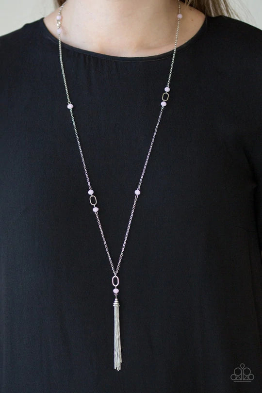 Vienna Voyage - Pink Paparazzi Necklace
