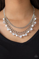 Wait and Sea White Paparazzi Necklace