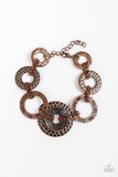 Way Wild Copper Paparazzi Bracelet