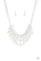 5th Avenue Fleek - White Paparazzi Necklace