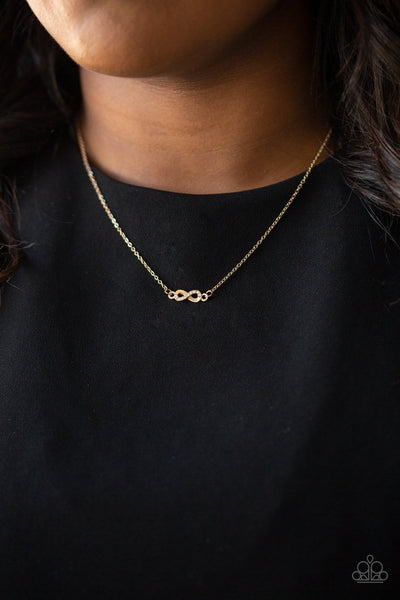 Always A Winner Gold Paparazzi Necklace