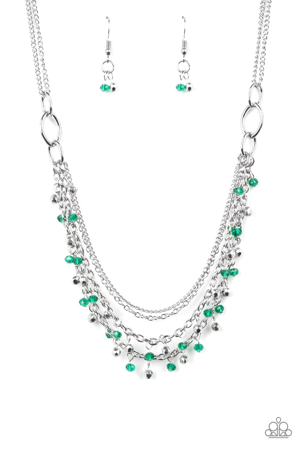 Financially Fabulous - Green Paparazzi Necklace