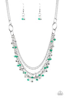 Financially Fabulous - Green Paparazzi Necklace