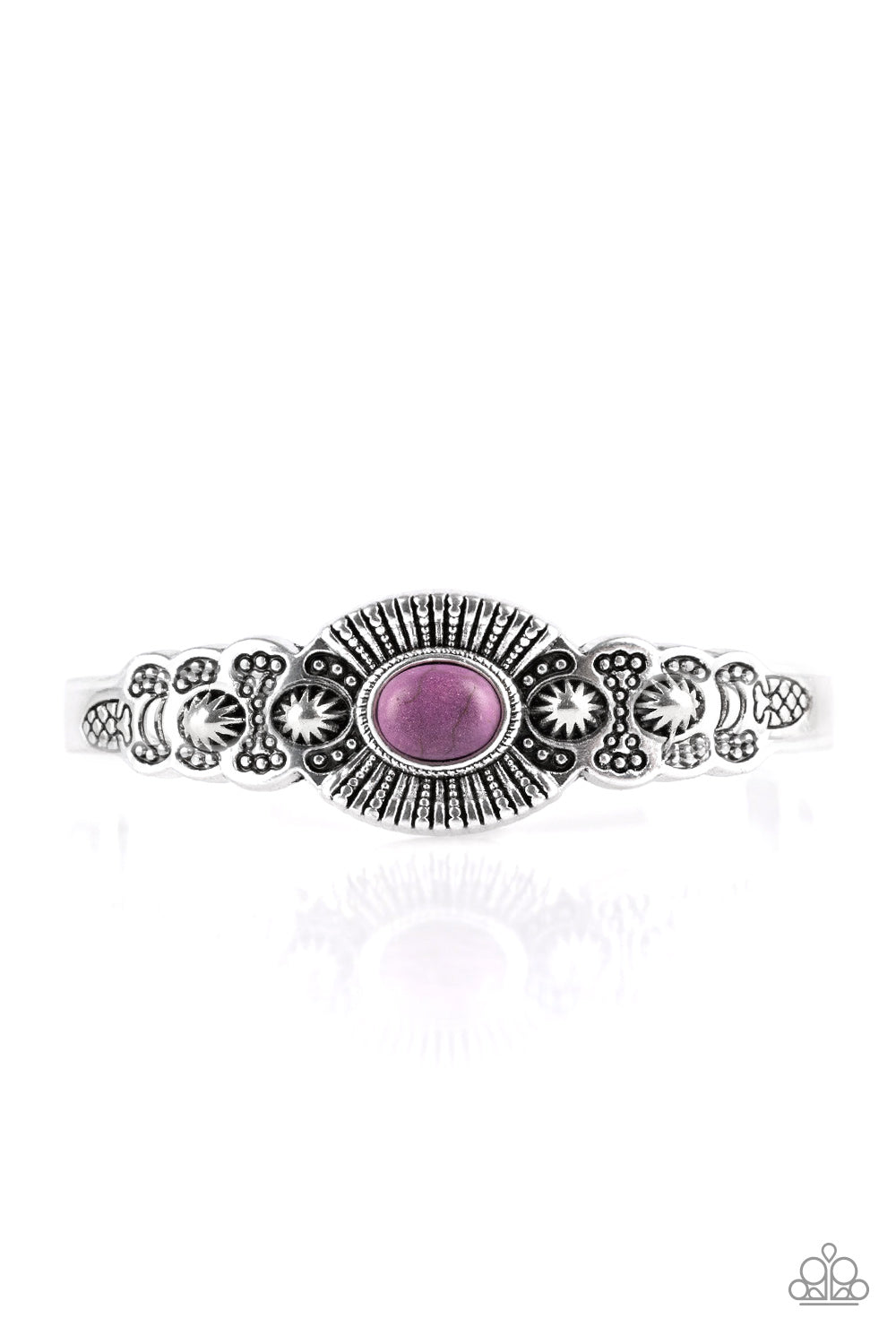 Wide Open Mesas - Purple Paparazzi Bracelet