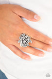Paparazzi Bouquet Bonanza Silver Ring