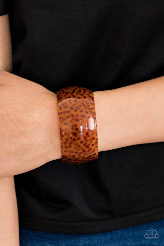 Jungle Cruise - Brown Paparazzi Bracelet