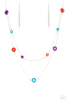Raise Your Glass - Multi Paparazzi Necklace