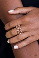 Paparazzi Can Only Go Upscale From Here Copper Ring