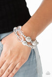 Paparazzi Downtown Dazzle Silver Bracelet