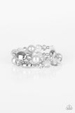Paparazzi Downtown Dazzle Silver Bracelet