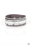 Rock Star Rocker - Silver Paparazzi Urban Bracelet