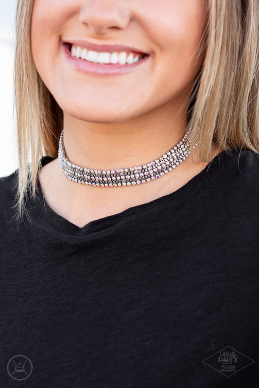 Paparazzi Full Reign Multi Choker Necklace