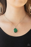 Paparazzi Icy Opalescence Green Necklace