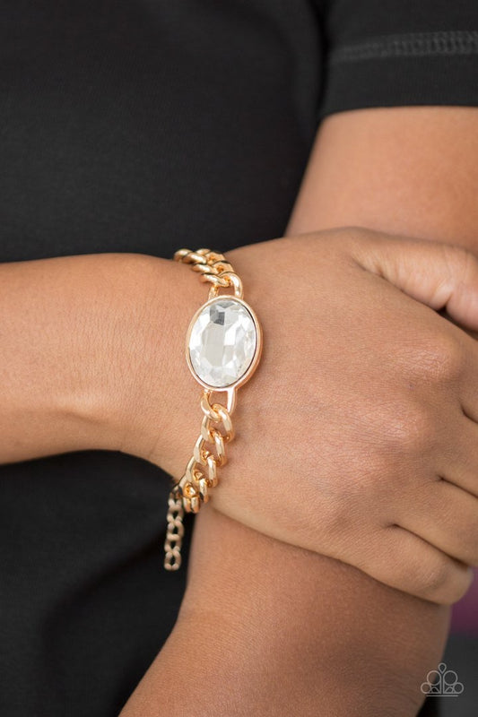 Luxury Lush Gold Paparazzi Bracelet
