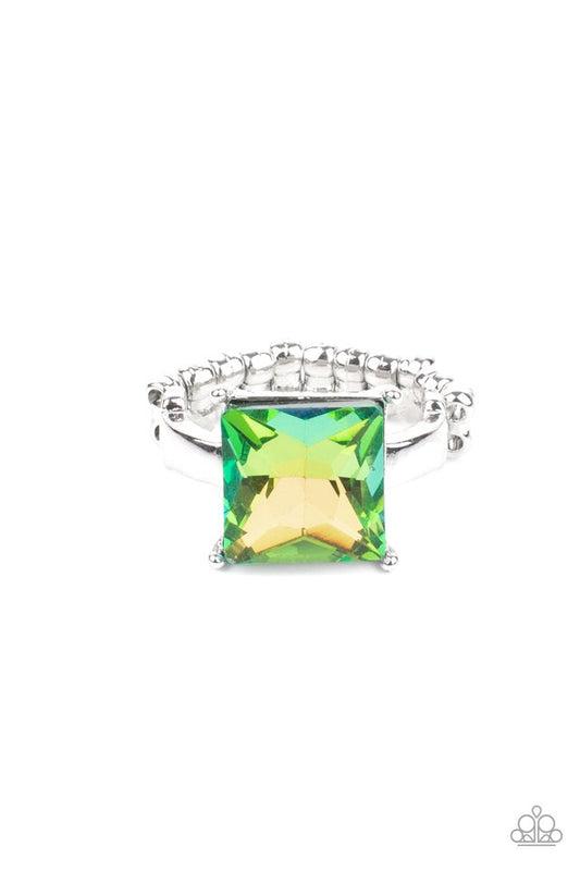 Ready for my Coronation - Green Paparazzi Ring
