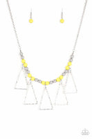 Terra Nouveau - Yellow Paparazzi Necklace