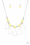 Terra Nouveau - Yellow Paparazzi Necklace