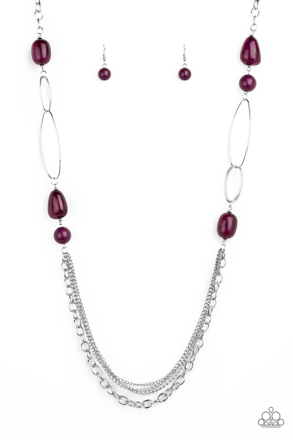 Pleasant Promenade - Purple Paparazzi Necklace