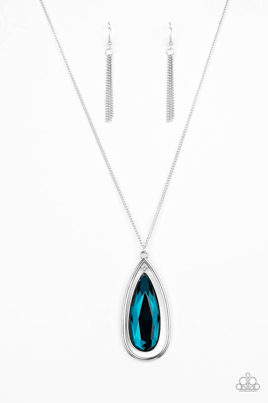 The Royal Coronation - Blue Paparazzi Necklace