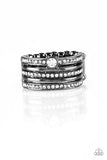 The Dealmaker Black Paparazzi Ring