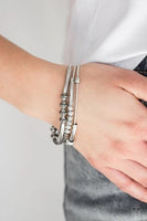 Industrial Instincts Silver Paparazzi bracelet