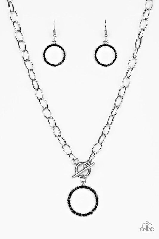 All in Favor - Black Paparazzi Necklace