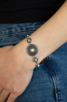 Rustic Renegade Yellow Paparazzi Bracelet