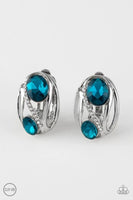 WHERE'S THE FIREWORK? Blue Paparazzi CLIP-ON Earrings