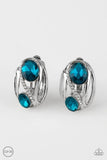 WHERE'S THE FIREWORK? Blue Paparazzi CLIP-ON Earrings